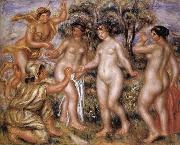 Pierre Renoir The judgment of Paris china oil painting reproduction